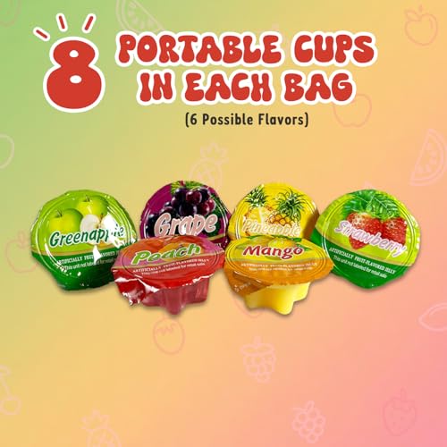 Josh Bosh Juicy Chew Assorted Fruit Jellies 6-Pack miniatura 3