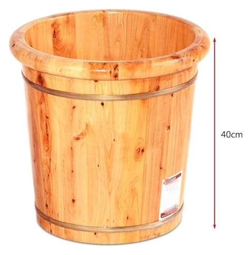 Tina de madera maciza para pies, spa y masaje miniatura 6