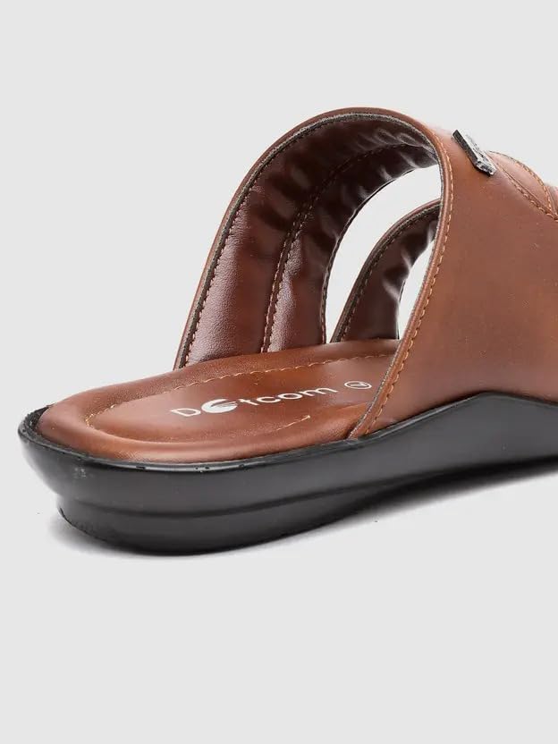 Image of ACTION | Dotcom | ELEGANT-701 | Men's | Slip-On | Sandal | Everyday | Comfortable | Durable | Lightweight | Classic | Casual | Sandal