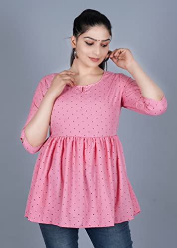 Image of Women's Rayon Anarkali Regular Fit Top