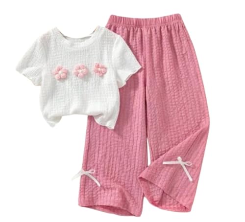 Image of Girls Cotton Blend Clothing Set Soft & Breathable Top and Bottom Outfit for Girls Comfortable Casual & Party Use Kids Dress Set