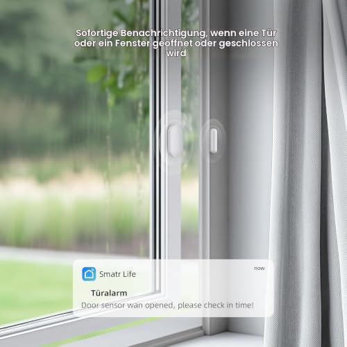 LWOHSI Drahtloses Hausalarmsystem, GSM-Einbruchalarmsystem mit intelligenter Fernbedienung...