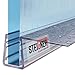 Produktbild STEIGNER Duschdichtung, 60cm, Glasstärke 6/7/ 8 mm, Gerade PVC Ersatzdichtung für Dusche, UK11