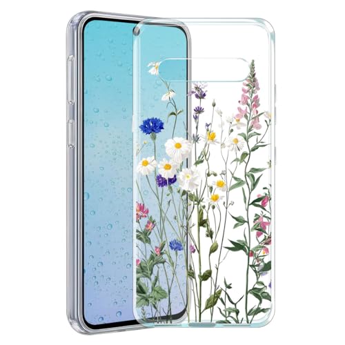 YonderYM Kompatibel mit LG V60 ThinQ 5G/V60 ThinQ Hülle, Stoßfest Anti-Kratzt Transparentes Klares Weiches TPU Silikon Hülle Muster11