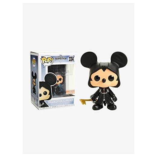 Funko Pop! Disney #334 Kingdom Hearts Organization 13 Mickey (Box Lunch Exclusive)