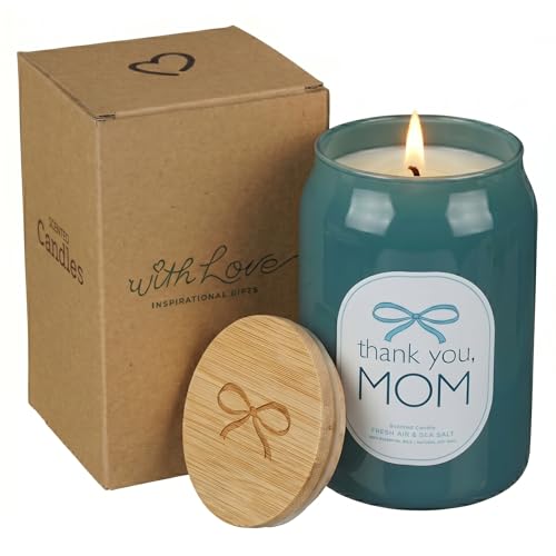 With Love Soy Wax Scented Candle: Thank You, Mom