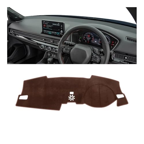 Tapis de tableau de bord anti-reflet pour Civic 11e Génération