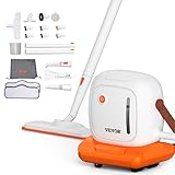 VEVOR Steam Cleaner for Home Use, Portable Steam Cleaner with 45oz Tank, 20 Accessories and 16.4ft Power Cord, Steamer for Deep Cleaning Floors, Windows, Grout, Grills, Cars, and More
