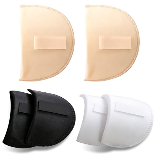 3 Pairs Shoulder Pads for Womens Clothing Used in Blazers and Suits Fix Sloping or High-Low Shoulders Breathable Foam No Sewing Reusable