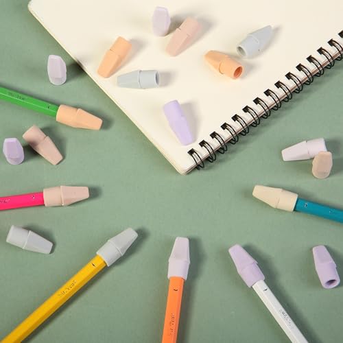 Image of Mr. Pen- Pencil Erasers Toppers, 120 Pack, Colorful, Latex Free, No Smudge | Mr Pen Erasers for Pencils