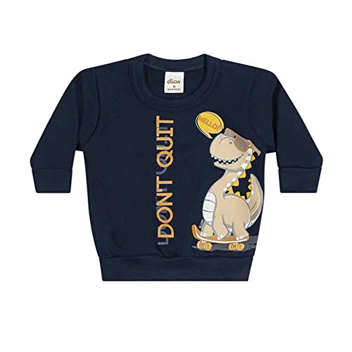Conjunto Bebê Infantil Moletinho Menino Dinossauro Hello-p