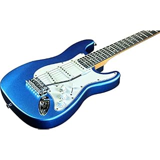 EKO – S-100 3/4 METALLIC BLUE, guitare électrique mesure réduite échelle 3/4, couleur métal bleu - Les Beatles, Paul McCartney, John Lennon, RIngo Starr, George Harrison EKO - S-100 3/4 METALLIC BLUE, guitare électrique mesure réduite échelle 3/4, couleur métal bleu – Image 3