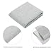 sourcing map Light Gray Speaker Grill Cloth 20"x58" Stereo Box Fabric Protective Dustproof Mesh Breathable Replacement Cover for Home Stage Speakers,Media Cabinet,KTV Box(0.5x1.48m)