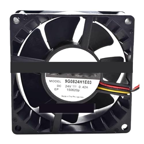 Ventilateur 24 V 0,42 A 9G0824H1E03 pour refroidissement d'armoire électrique industrielle