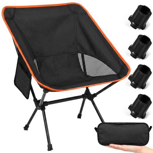 PQETBV Sedia Pieghevole Campeggio Portatile Max Portata 200 kg Sedia