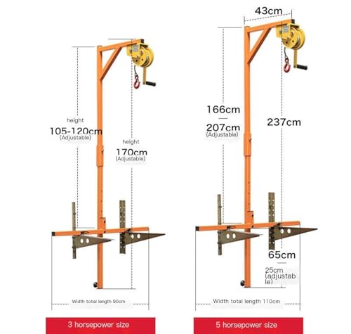 Soporte y Torno Manual para Aire Acondicionado 3HP miniatura 4