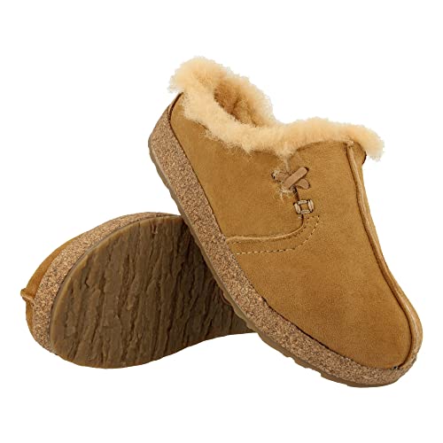 HAFLINGER Women's Saskatchewan Shearling Clogs2