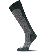 FITS Medium Ski, Merino Wool, Cushion, Moisture-Wicking, Breathable, Odor Resistant, Ski Socks, S...