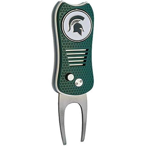 Mobile Pro Shop Switchblade Divot Repair Tool with Logo Printed Removable Magnetic Ball Marker-Best Divot Fixer Cover