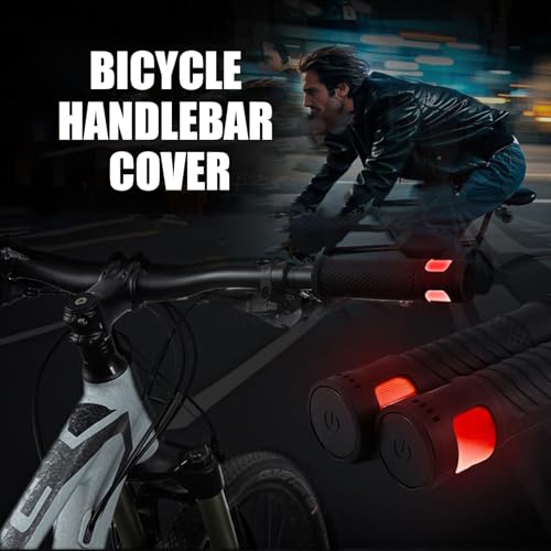 Cubierta de manillar de bicicleta con señal de giro recargable Tipo C 2