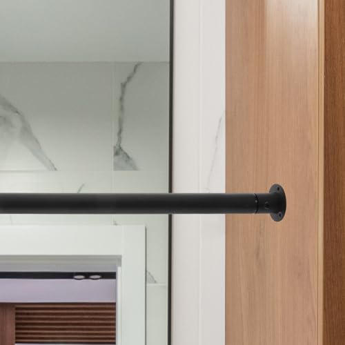 Tringle de placard réglable extensible en acier inoxydable robuste - 7