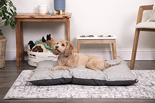 Trustypup Pillow Dreamer Tufted Pillow Pet Bed - Gray, Large #TOP4