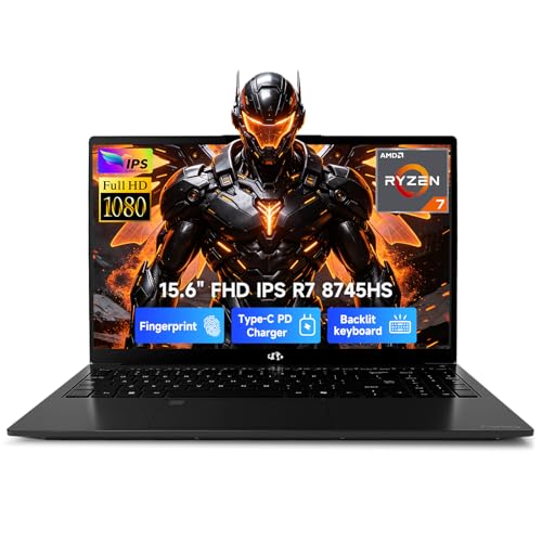 Image of NIMO 15.6 inch FHD AI-Creator-Laptop, AMD R7 8745HS 8 Cores, 32GB DDR5 1TB SSD