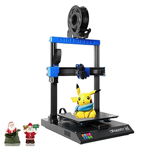 Artillery Sidewinder X2 3D Printer, High Precision 3D Printing Machine, with Touch Screen Controller and 32-bit Mainboard, Filament Resume Printing After Power Failure, Build Size 11.81x11.81x15.75in