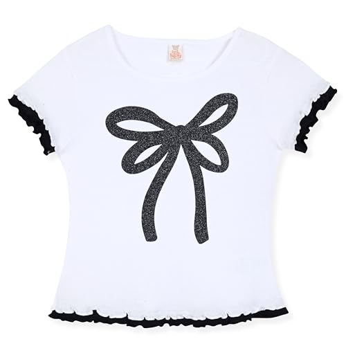 Image of Sweet Butterfly Girls Jeans Short Sets - 2 Piece Girls Clothing Set