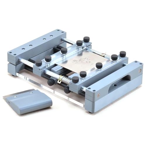Station de sérigraphie de précision en acier avec table d'impression réglable pour PCB - 2