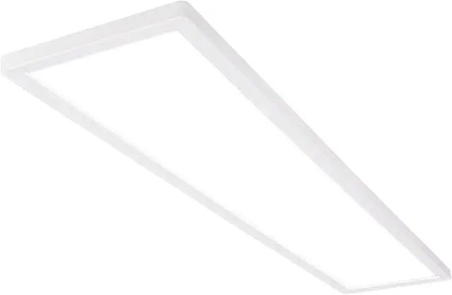 BRILONER LED Panel Deckenlampe 98cm flach, 36W, 4800lm, neutralweiß, indirektes Licht