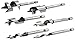TruePower 09-0279 Wood Boring Stubby Auger Bit Set (6 Piece)