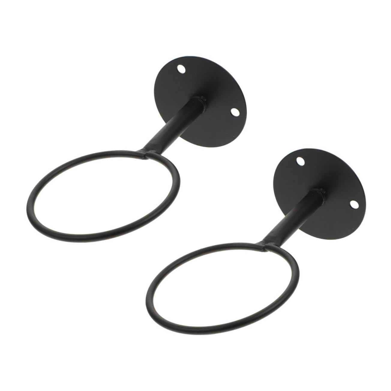 VICASKY 2Pcs Basketball Holder Wall Mount Durable Display Rack for Basketball and Football Storage Stylish Space Saving Design for Home and Sports Facilities