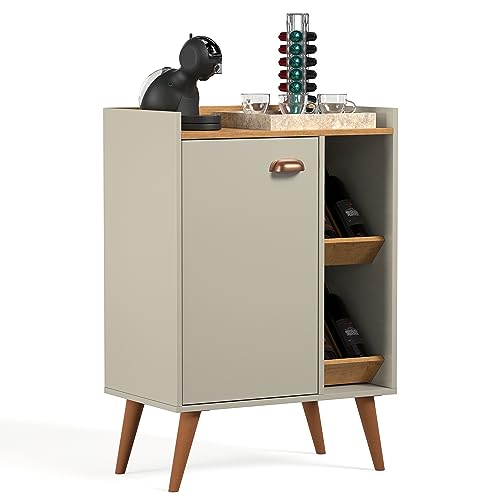 Cantinho do Café Aparador Buffet Requinte Aurora - Off White/Nature