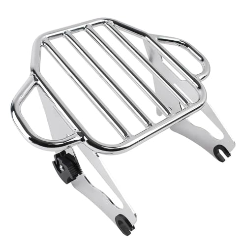 Porte-bagages amovible 2 niveaux pour moto Touring et Road King Pack de voyage