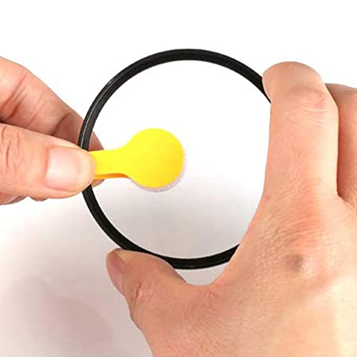 MERISHOPP Black Multifunction Sun Glasses Eyeglass Microfiber Spectacles Cleaner Brush Cleaning Tool -Without Leaving Any Traces Cameras & Photo | Camera & Photo Accessories | Cleaning Equipment