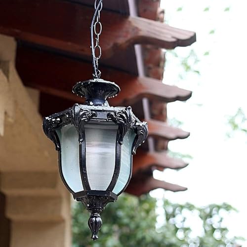 Eclairage extérieur E27 vintage imperméable pour allée de jardin et entrée - 5