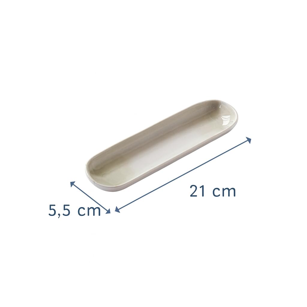 32-częściowy serwis śniadaniowy dla 6 osób – Ice Age Bone China – wysokiej jakości porcelana – nadaje się do mycia w zmywarce – opakowanie prezentowe – kompletny zestaw