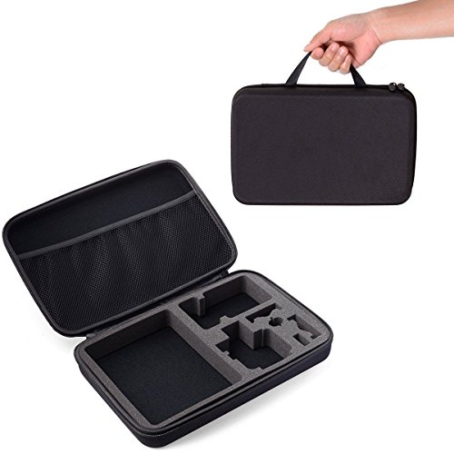 Case Maleta Compatível com a GoPro e Câmeras Similares Tamanho Grande