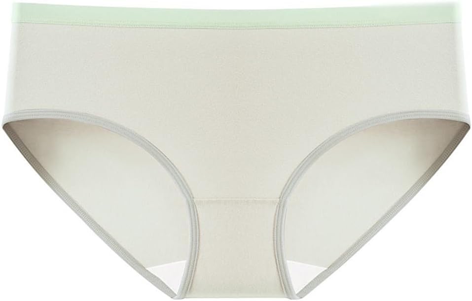 Long Staple Cotton Underwear for Women's All Mid Rise Seamless Triangle Shorts