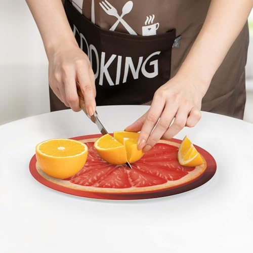 Planche à découper en verre pamplemousse pour embellir la cuisine - 8