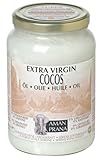 Backen und braten Sie gesund! Aman Prana Bio Cocos Öl extra virgin 1600ml