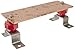 Burndy BBB14412F Copper BusBar, 4" Width, 12" Length, 1.00" Screw Hole Size