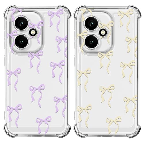 Coque Honor 400 transparente en TPU souple durable et antichoc lot de 2