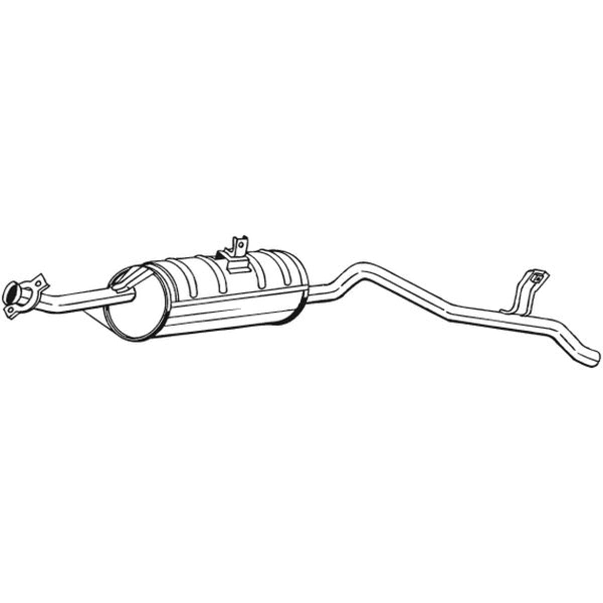 Bosal 280-025 - Silenziatore Centrale