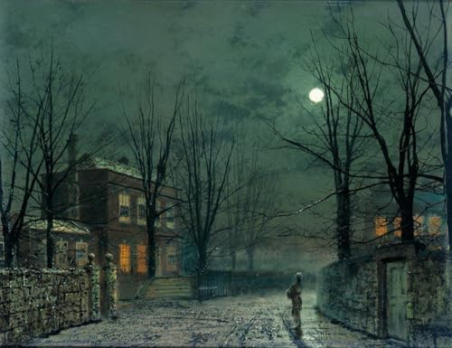 Peinture célèbre de Grimshaw sur toile, un cadeau d'exception pour passionné