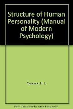 Hardcover Structure of Human Personality (Manual of Modern Psychology) Book