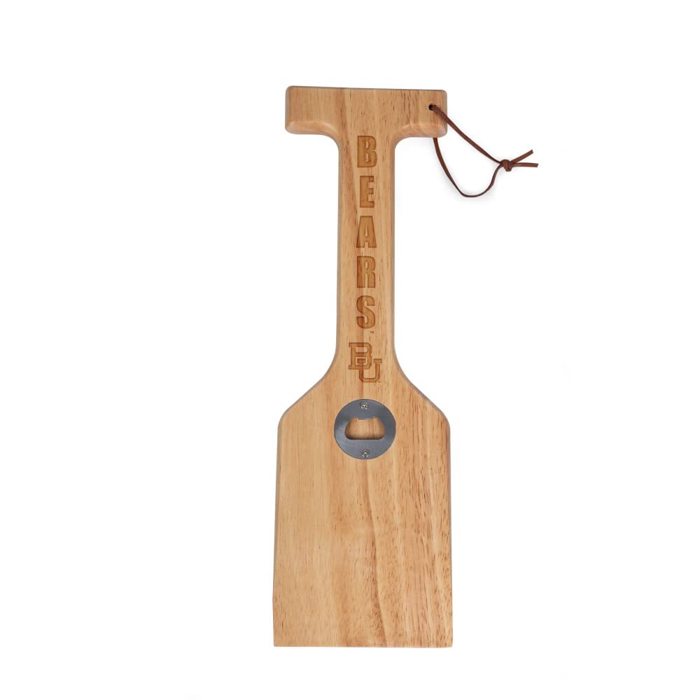 Outil de nettoyage de barbecue en parawood robuste avec ouvre-bouteille