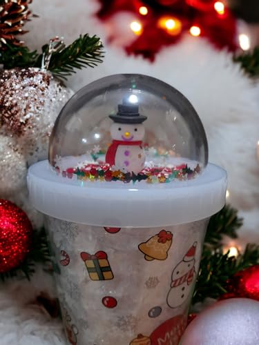 Image of EMERGE LED Light Tumbler with Straw| Freezable Tumbler for Cold Drinks | Christmas Gift | Tumbler for Cold Coffee /Tea /Juices /Drinks (White)