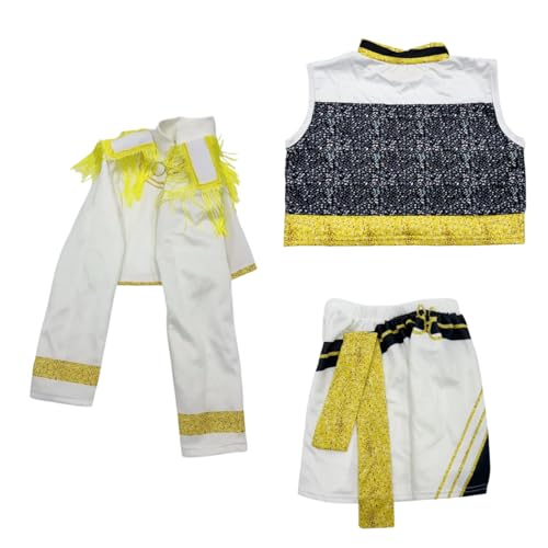 Costume de cosplay Pop Star,Costume Cosplay Rumi Anime,Costume de chanteur pop corée pour enfant,Costumes de scène adaptés aux carnavals, à Halloween, aux...